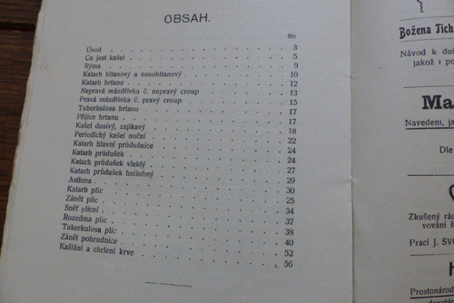 Kašel a choroby jím provázené, Č. Klika, 1908 — foto 2