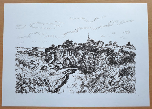 Stránská skála - perokresba — foto 2