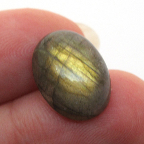 Kabošon labradorit ovál 16,2mm — foto 3