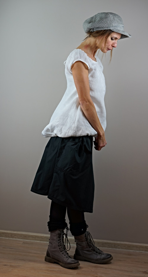 Něžná - lněná halenka — foto 2
