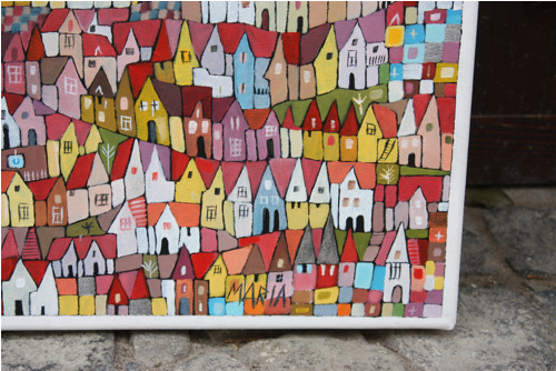 Město nad řekou... 100x80cm — foto 5