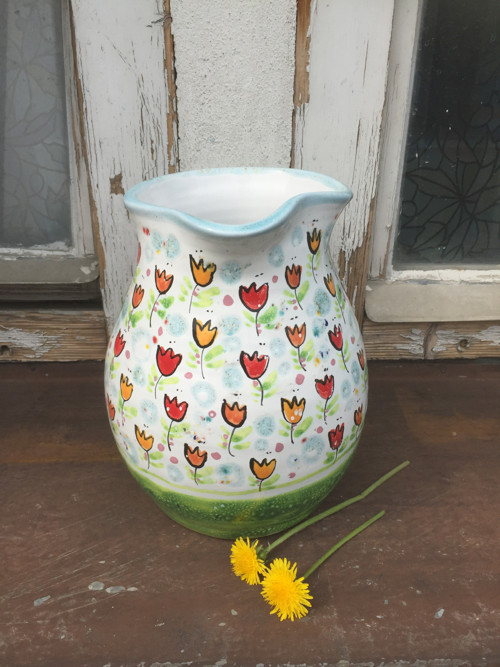 Džbán s tulipánky...2,5l — foto 2