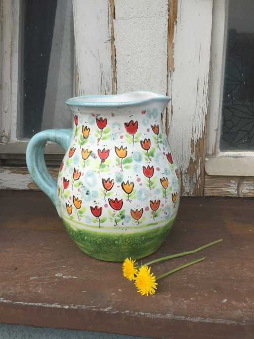Džbán s tulipánky...2,5l — foto 4