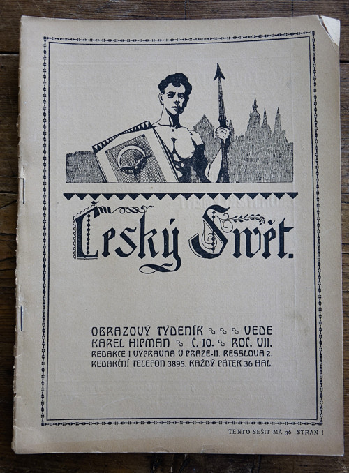 Český svět - č. 10, roč. VII, r. 1910 — foto 2