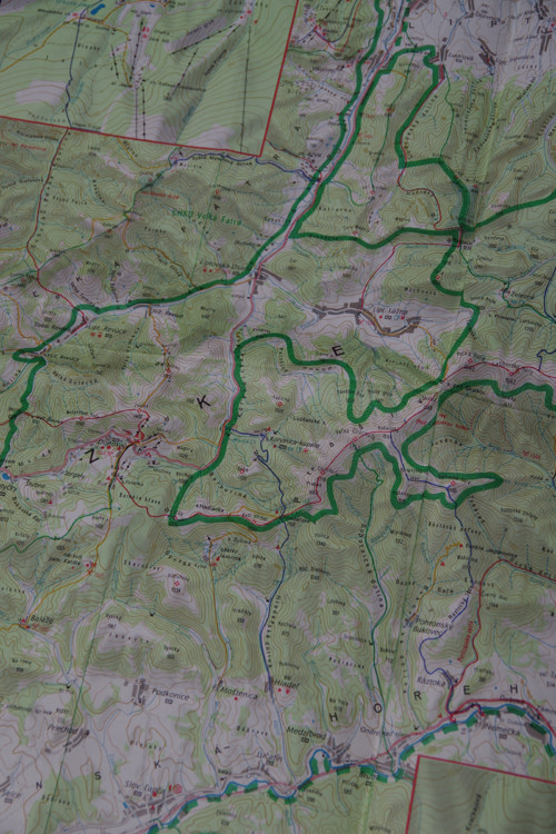 Mapa Nízké Tatry — foto 3