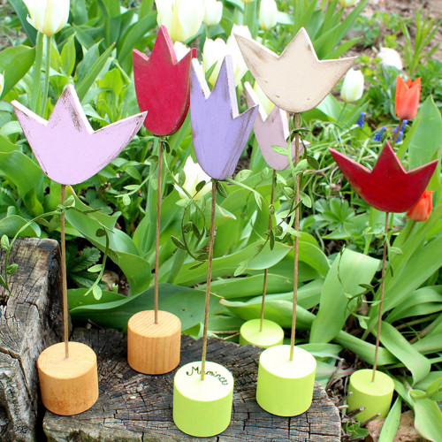JARNÍ dekorace tulipán — foto 2