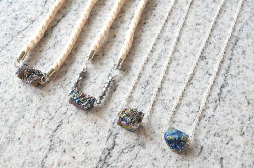 Náhrdelník Silver Rope Rainbow Titanium — foto 3