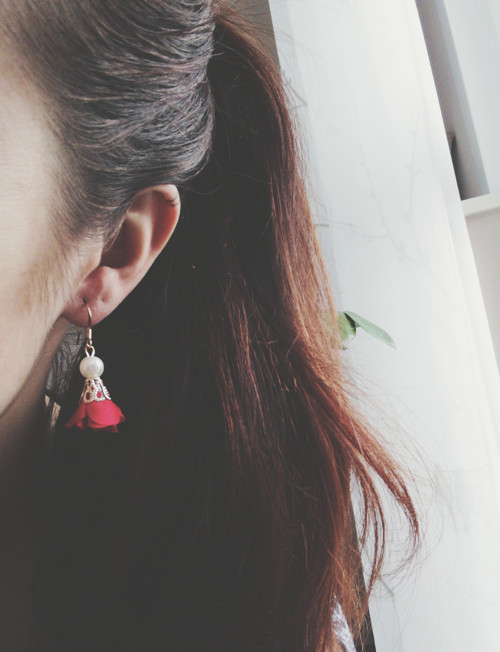 Red pearl flowers — foto 2