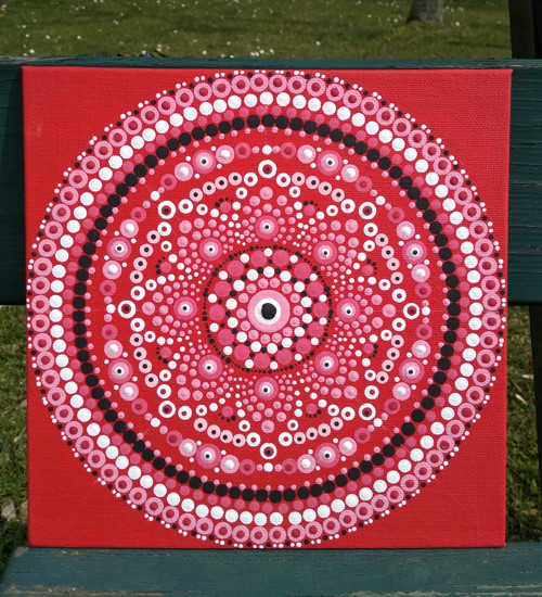 Mák vlčí zarytě mlčí... Mandala — foto 3