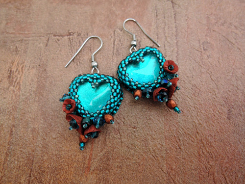Srdcovky "Teal" — foto 2