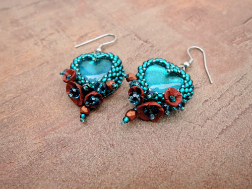 Srdcovky "Teal" — foto 6