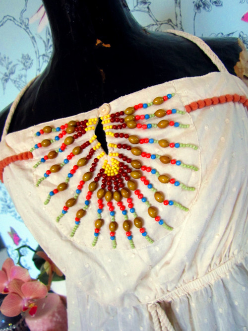 Top boho s "náhrdelníkem" — foto 2