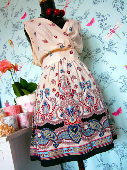 Top boho se vzorem kašmírovým — foto 4