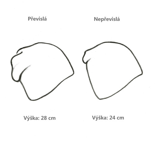 Převislá 2v1 "Kříž grafit" — foto 6