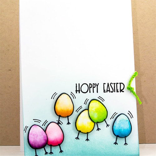 Silikonová razítka - Hoppy Easter — foto 2