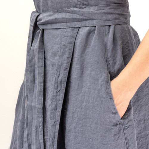 Extra jemné zavinovací šaty / Folkstone Gray — foto 2