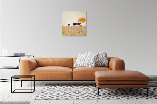 Za obilným polem - 40x40cm — foto 3