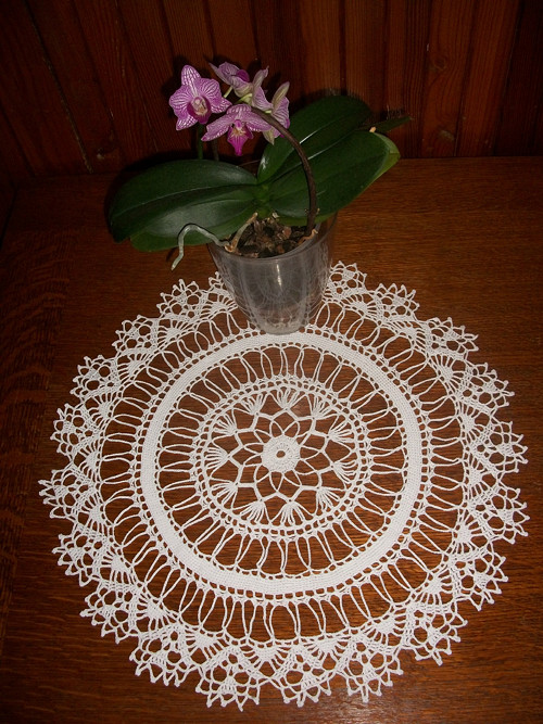 Kukuřička I. - v barvě bílé - 60 cm — foto 5