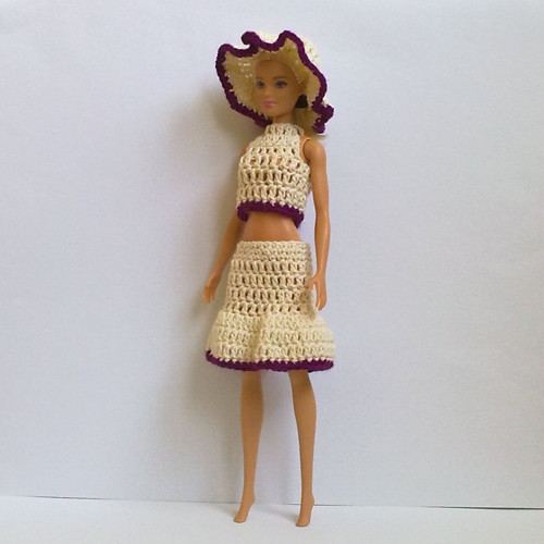 Oblečky pro Barbie - klobouček — foto 4