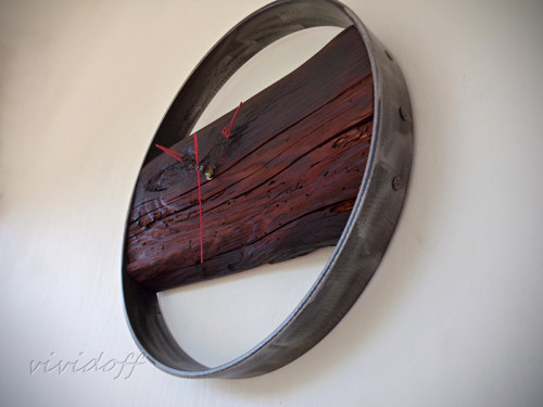 Hodiny nástenné rustic-industry 2 — foto 3