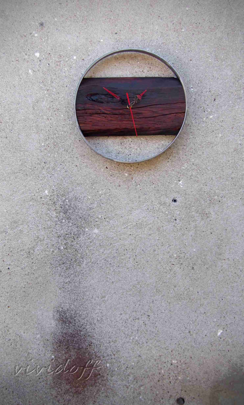 Hodiny nástenné rustic-industry 2 — foto 5