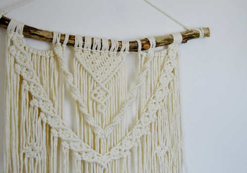 Macramé Krémové Xxl — foto 2