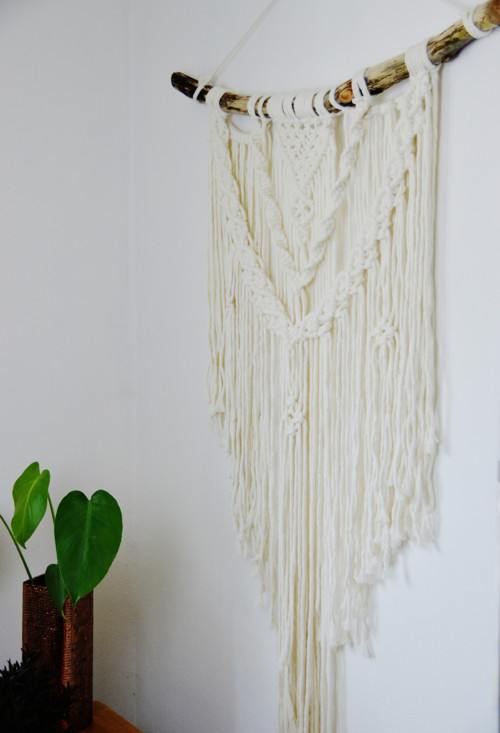 Macramé Krémové Xxl — foto 3