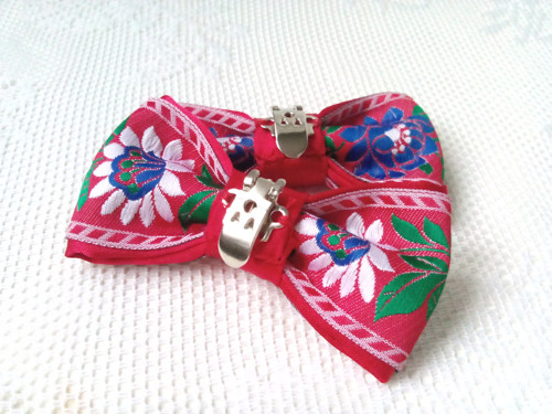 Slovak folklore shoe clips (red) — foto 3