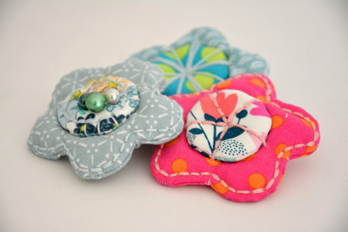 Bubu Happy flower Brooch pink — foto 3