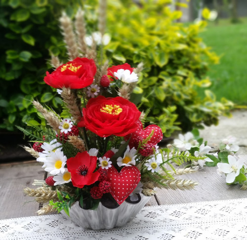 Letní dekorace v bábovkové formě — foto 3