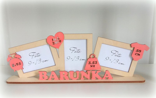 Rámečky ve stojánku MIMI barevné — foto 3