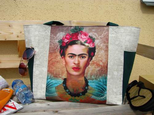 Plážová (oversized) taška - Frida — foto 2