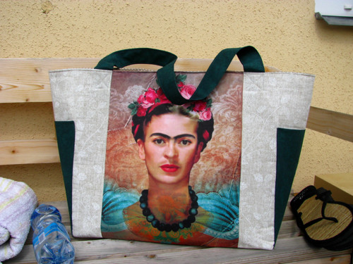 Plážová (oversized) taška - Frida — foto 6