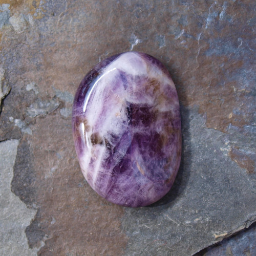 Ametyst, placka 38 x 27 mm — foto 2