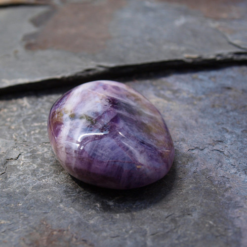 Ametyst, placka 38 x 27 mm — foto 3