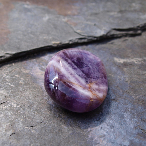 Ametyst, placka 38 x 27 mm — foto 6