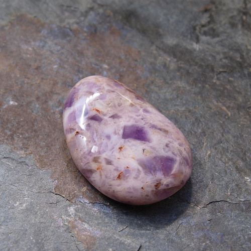 Ametyst, placka 36 x 25 mm — foto 5