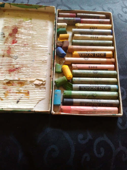 Suché barevné pastely — foto 2