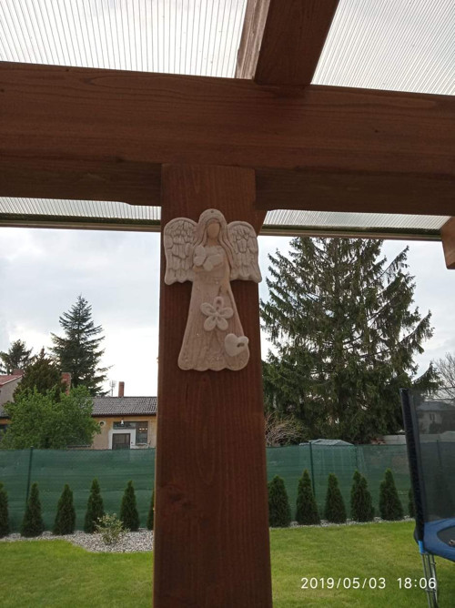 Anděl 22 cm - motýlek — foto 3