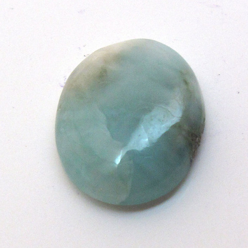 Kabošon larimar ovál 12,1mm REZERVACE — foto 3