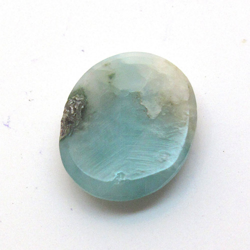 Kabošon larimar ovál 12,1mm REZERVACE — foto 4