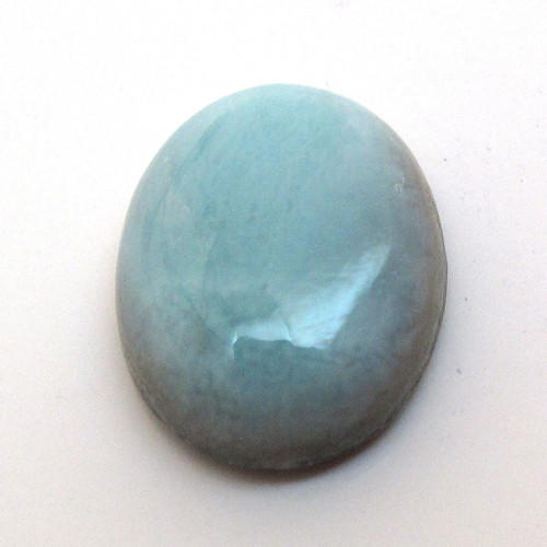 Kabošon larimar ovál 12,2mm REZERVACE — foto 3