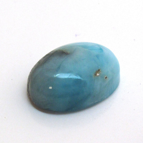 Kabošon larimar ovál 13,7mm — foto 2