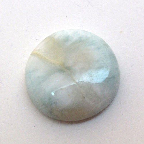Kabošon larimar kruh 14,0mm — foto 3