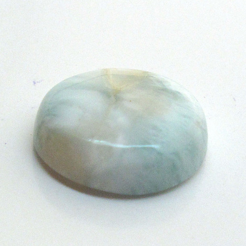 Kabošon larimar kruh 14,0mm — foto 2