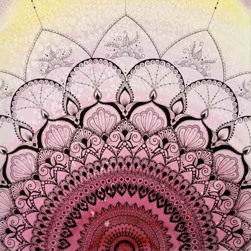 Nekonečnost lásky, mandala, originál — foto 6