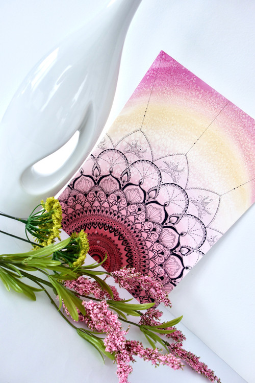 Nekonečnost lásky, mandala, originál — foto 2