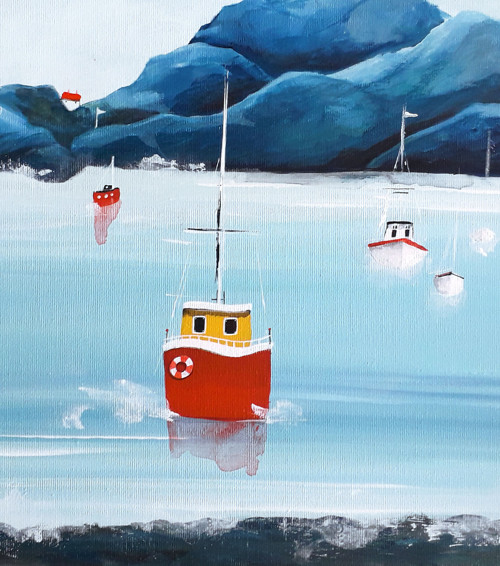 Na prázdniny - 50x40cm — foto 3