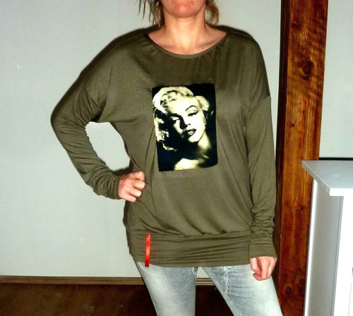 B.E. khaki - prodloužená délka Sleva z 666,- — foto 2