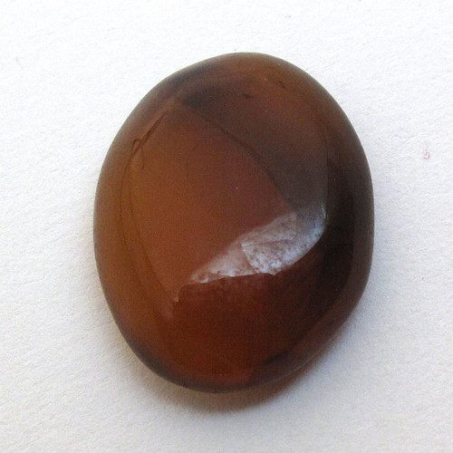 Kabošon hnědý onyx ovál 18,7mm — foto 2